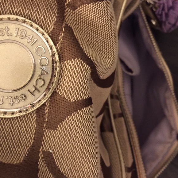 Gently used Coach backpack main image 4