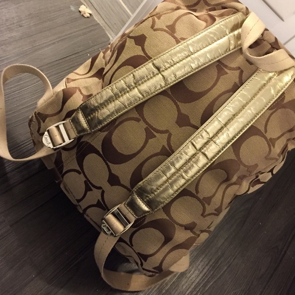 Gently used Coach backpack