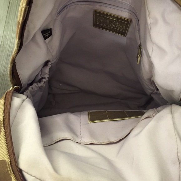 Gently used Coach backpack