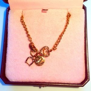 Juicy Couture charm necklace