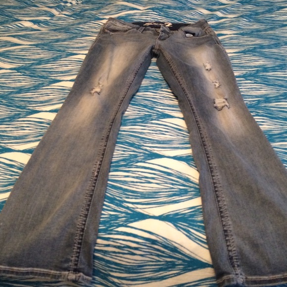Distressed bootcut Seven 7 jeans