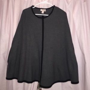 Forever 21 Cape with faux leather lining Forever 21 Cape with faux leather lining