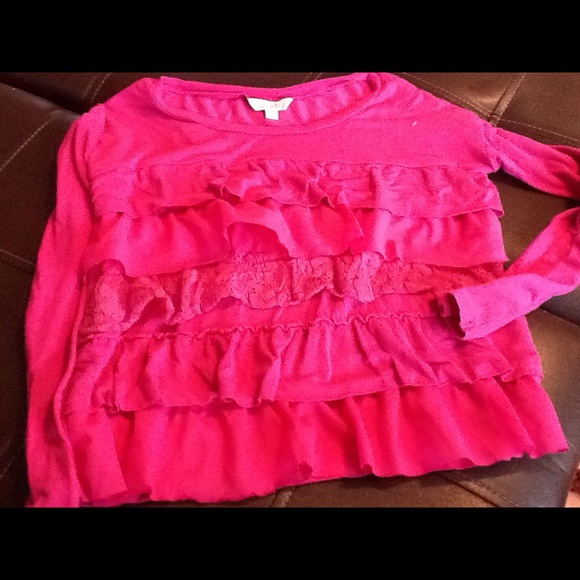 Girls Ruffle Tee - Picture 3 of 3