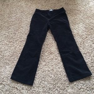CAbi Black Velour Pants