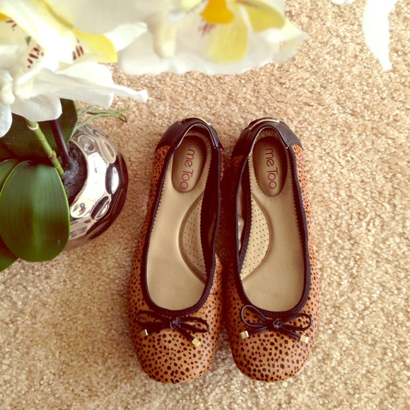 me too Shoes - 💚brand new Me Too Real Calf hair Ballet Flats 💚