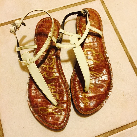 Sandals in white
