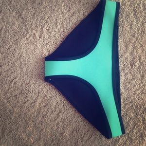 Triangl Authentic Miami Mint Bottoms Size Small