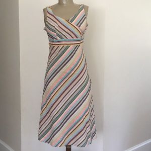 Linen look/summer spring dress Chadwick's