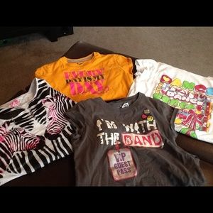 Bundle of girls 10-12 shirts