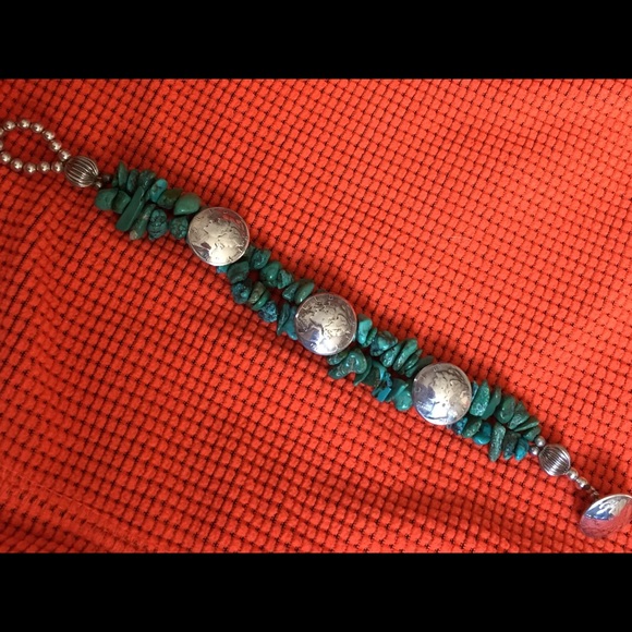 Unique and gorgeous turquoise bracelet - Picture 2 of 5