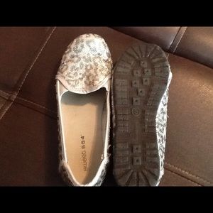 Girls Sparkly loafers