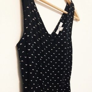 Forever 21 geometric pattern black dress