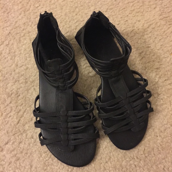 Black sandals
