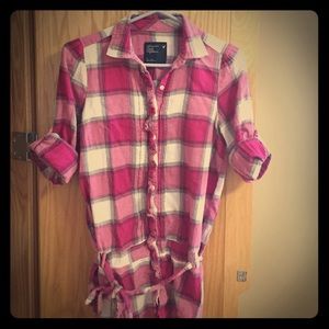 AE plaid shirt