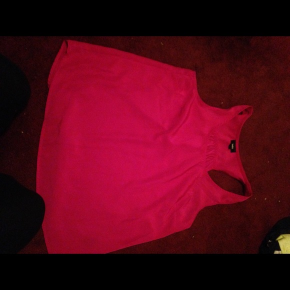 Pink razor back tank from target