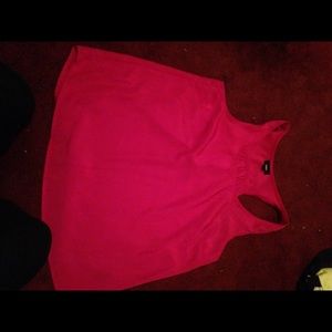 Pink razor back tank from target
