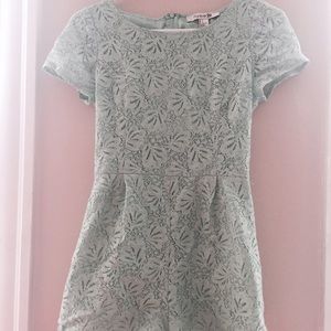 light green romper from forever 21