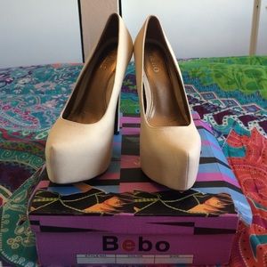 Bebo Jefris Super High Platform Pumps