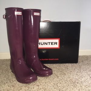 Hunter rain boots