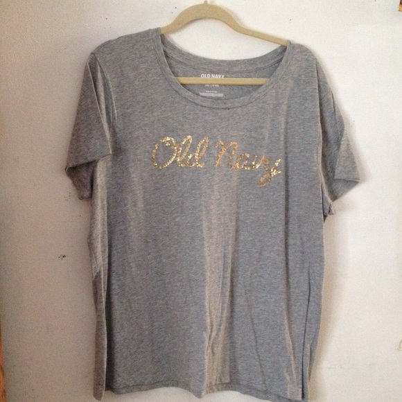 ✨Sequin Old Navy Logo Shirt✨
