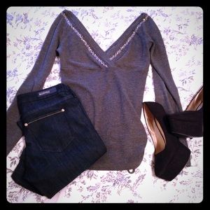 Grey sweater from Guess