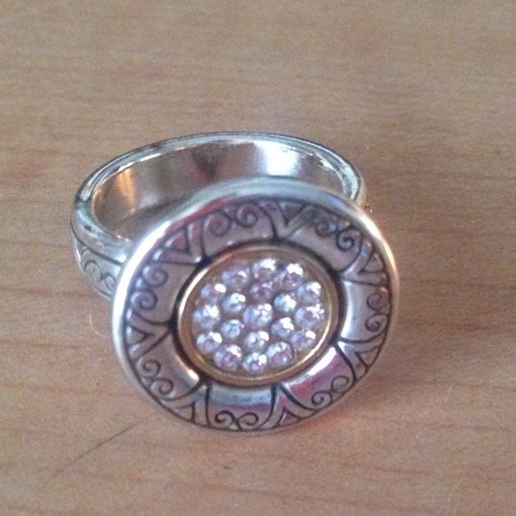 Genuine sterling silver and gold Brighton ring