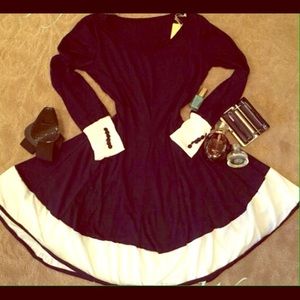 Navy Blue Dress