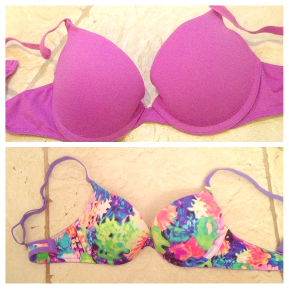 34B PINK bras