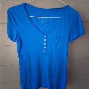 Sold. Michael Stars bright blue t-shirt