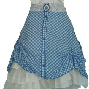 CLEARANCE Two layered hitched skirt Modcloth