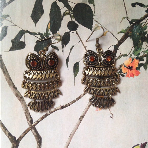 🎉hp🎉 owl earrings
