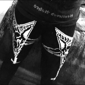 👹Baphomet print leggings👹