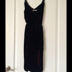 Max studio velvety dressy dress