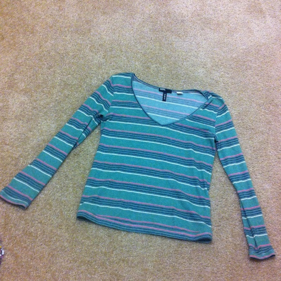 Bdg slim fit long sleeve fleece shirt