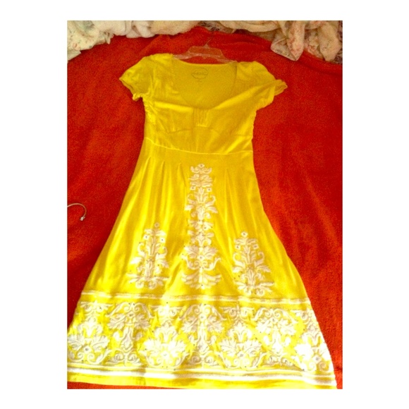 INC Embroidery dress