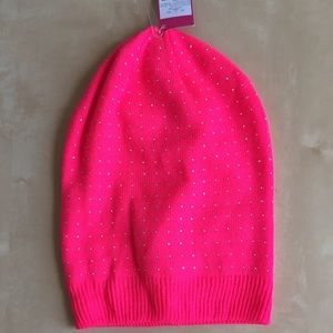 Pink Knit Beanie