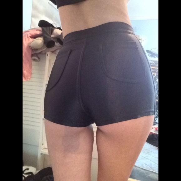 American Apparel disco shorts