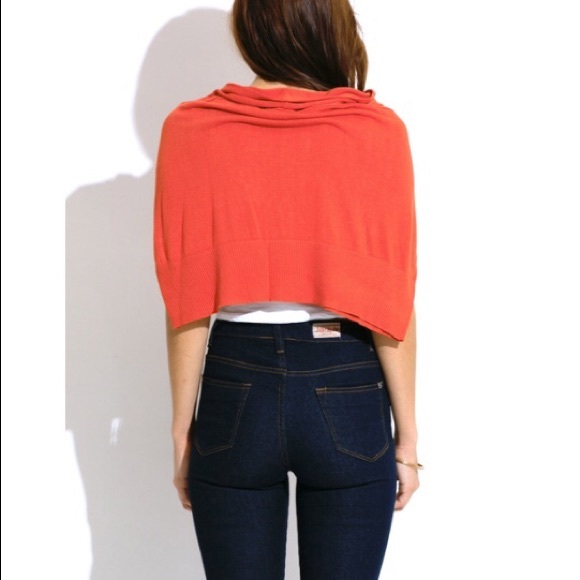 💟🆕 LANA // Coral shawl scarf - Picture 2 of 3