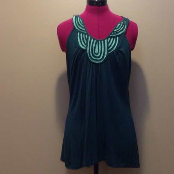 Dark blue & light blue summer tank top!