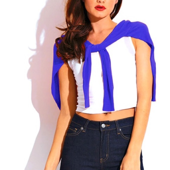 💟🆕LANA // Cobalt shawl scarf - Picture 1 of 3