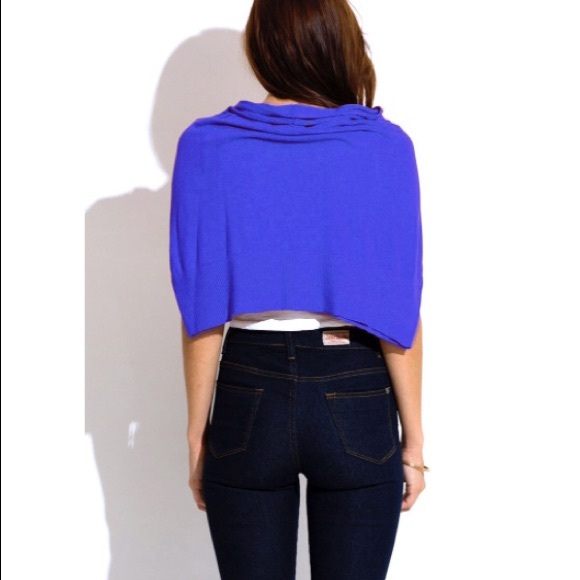 💟🆕LANA // Cobalt shawl scarf - Picture 2 of 3