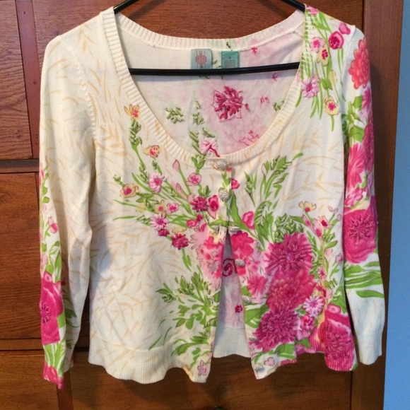 Floral Sweater