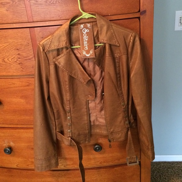 Pleather jacket