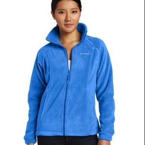Blue Fleece Colombia Jacket
