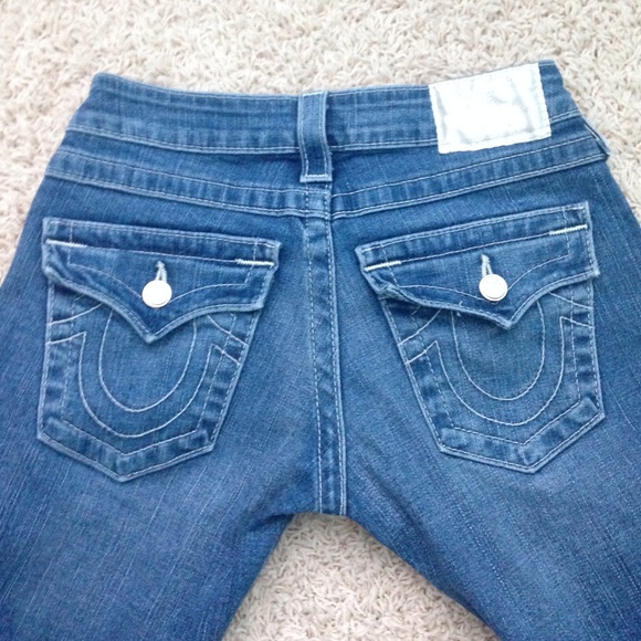 ⭐️ON HOLD Light wash True Religion Jeans