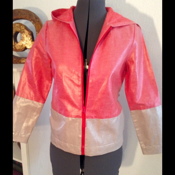 NWOT Kate Spade Saturday colorblock hoodie