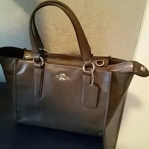 New Coach Crosby Mini Carryall in Smooth Leather