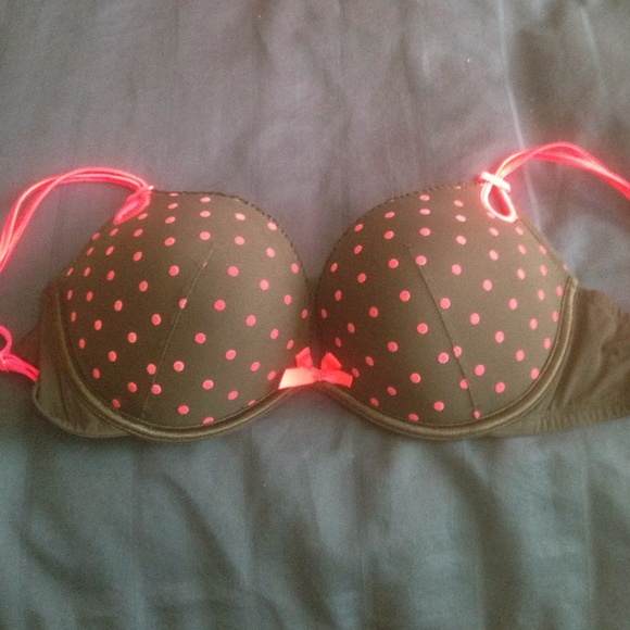 Push up Polk a dot bra