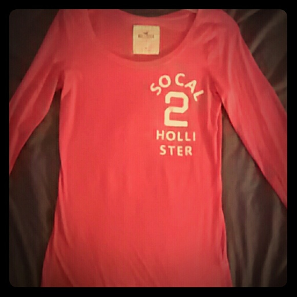 Hollister Pink Long Sleeve