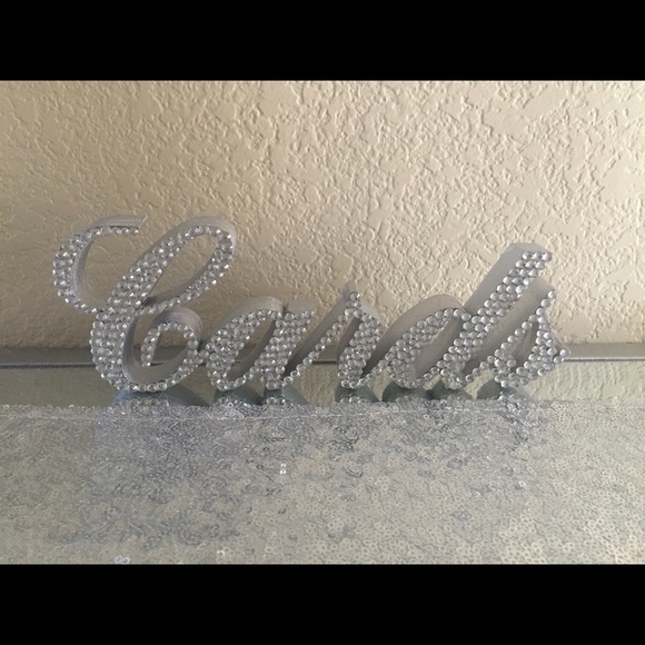 Wedding "cards" sign